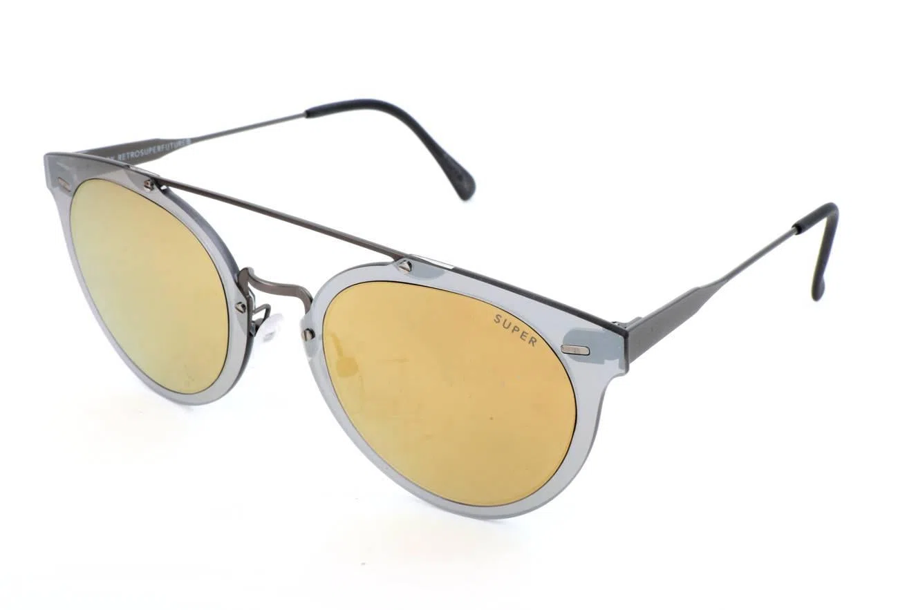 Retrosuperfuture DUOLGIAGUAROGOLDSILV Sunglasses - view 3